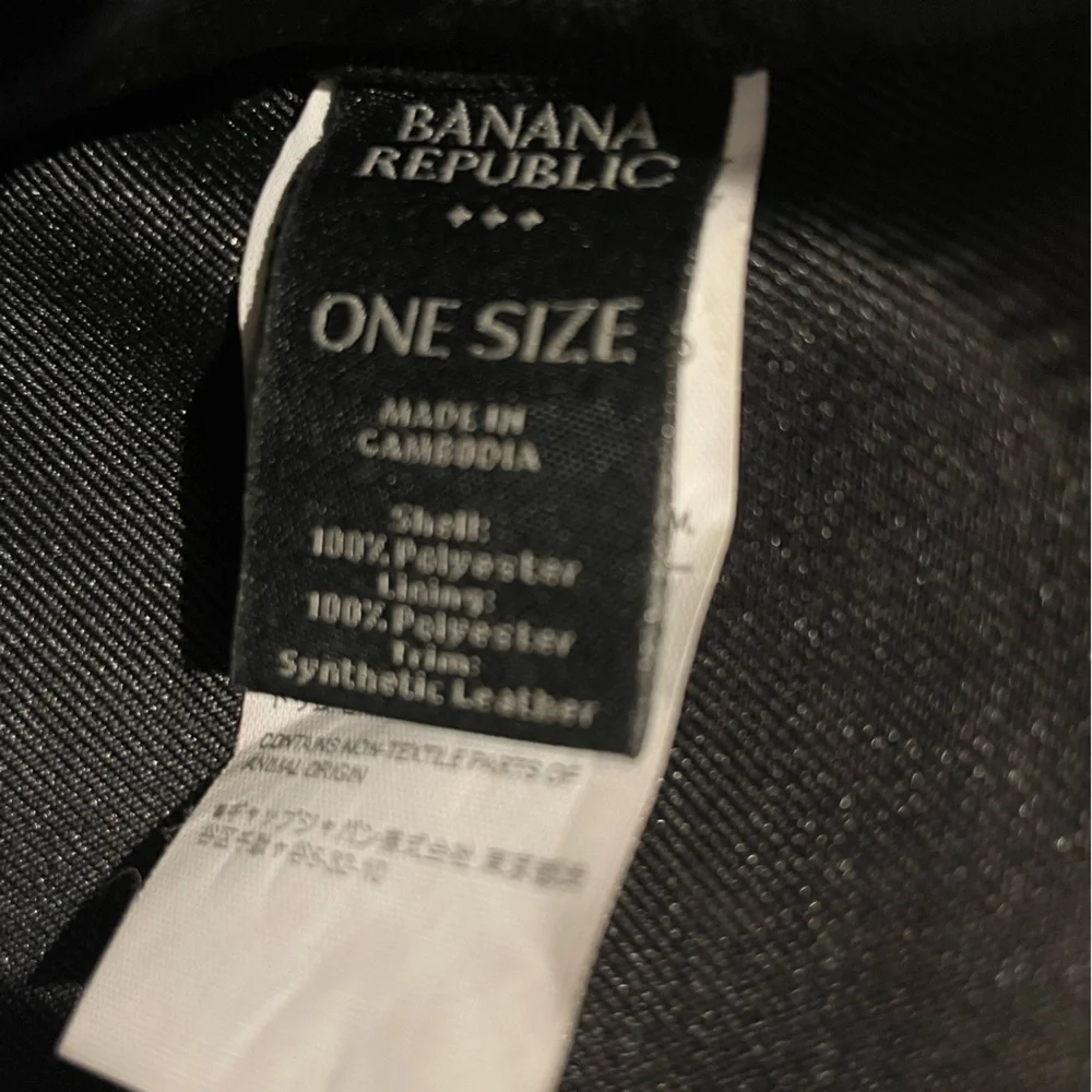 Banana Republic Black Crossbody Purse Handbag Bag Wallet Card Slots Minimalist